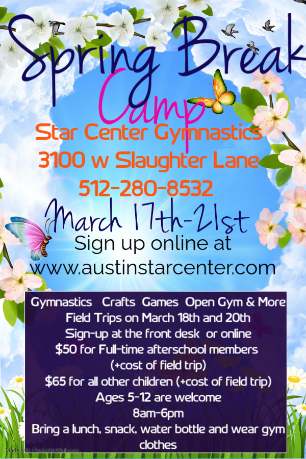 Star Center Spring break